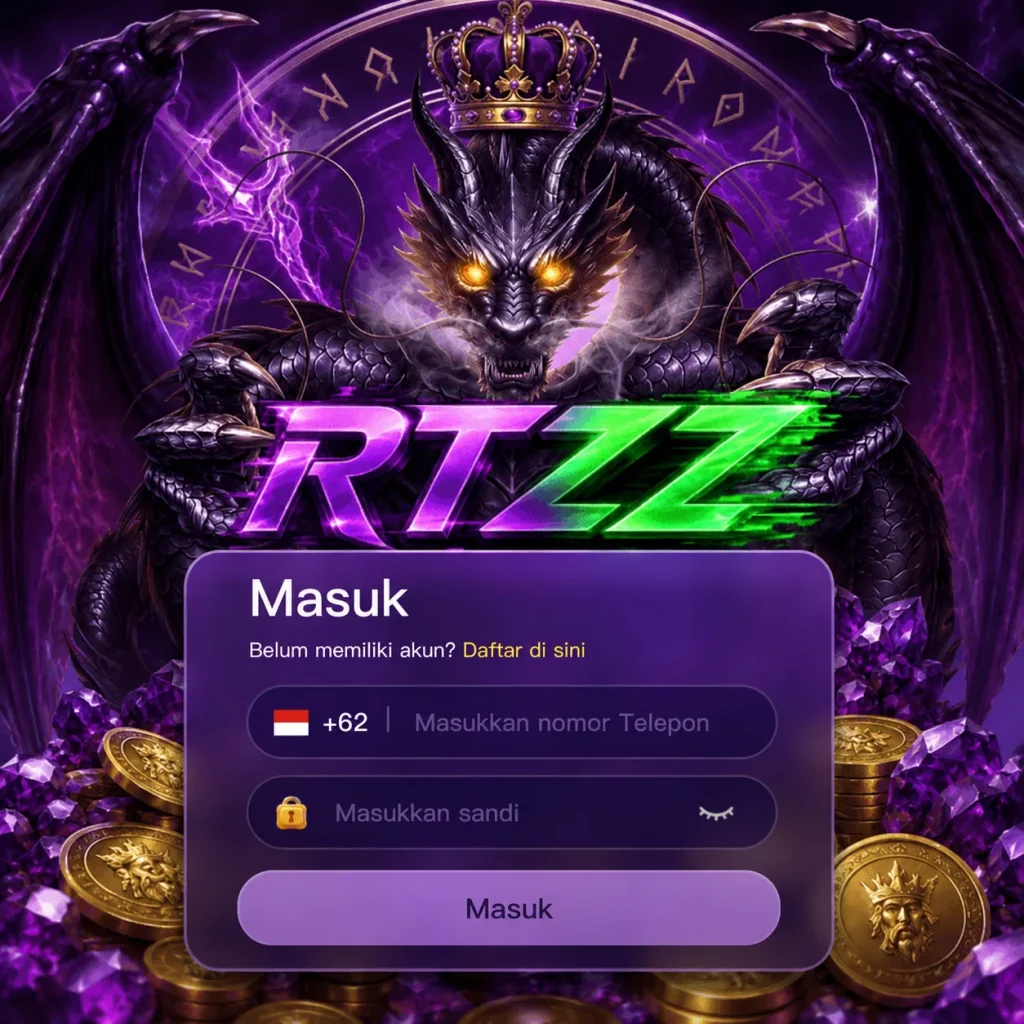 RTZZ Login untuk mengakses akun game melalui halaman resmi dengan tampilan yang mudah digunakan di berbagai perangkat.
